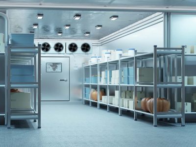 Perishable goods storage facility
